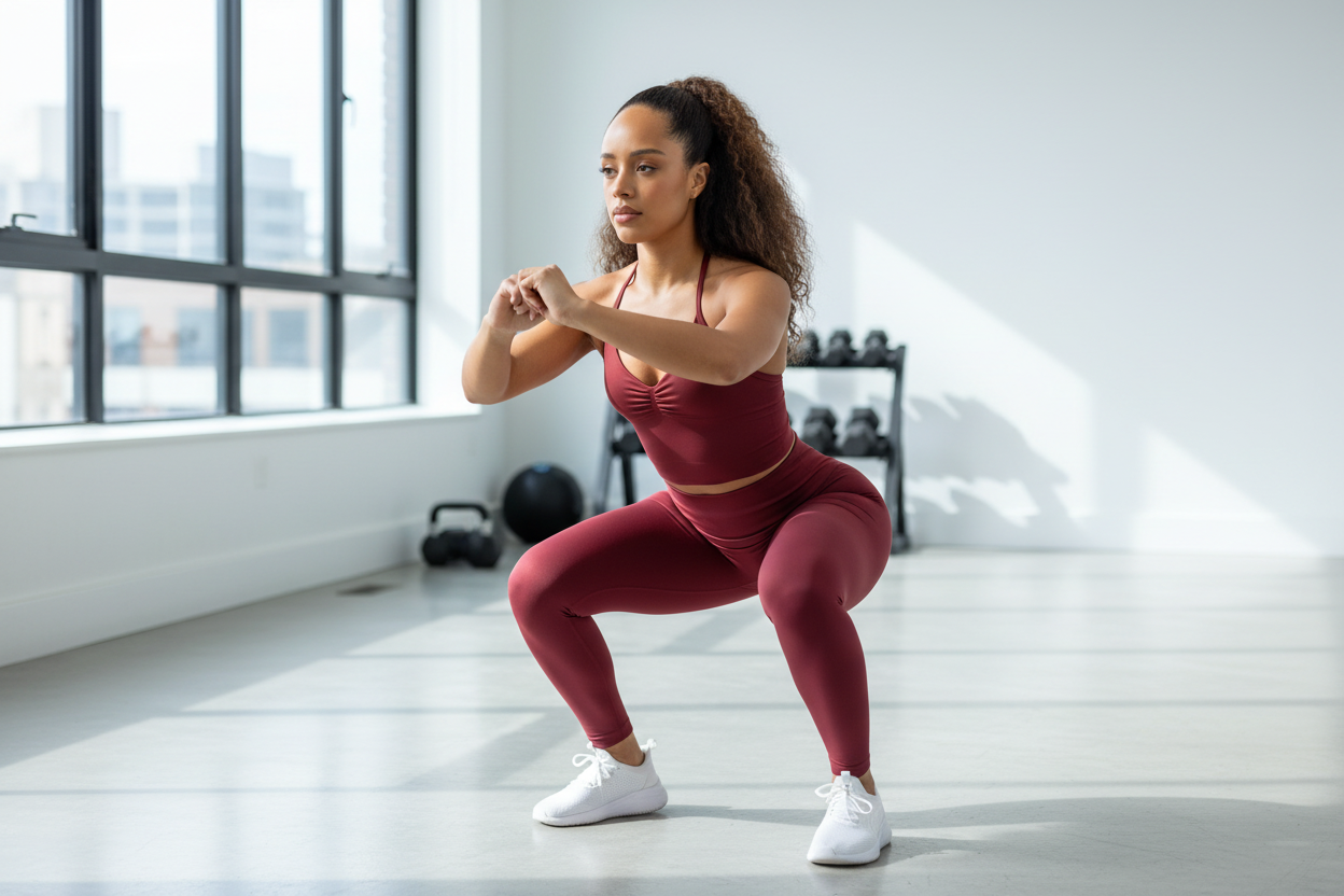 Gym lifestyle bordeaux set